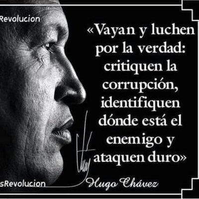 lagranlabor's profile picture. «Mientras no haya una sociedad de incluidos,de iguales y de justos no habrá paz verdadera » HUGO CHAVEZ