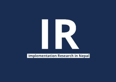 Implementation Research (IR) Initiative in Nepal. #impsci | For collaboration & Partnership: implementationsciencenepal@gmail.com