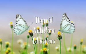 We are 3 dietitians providing education to improve thyroid nutrition. Kelly Walsh, MS, Jeanette Kimszal, RDN, Heidi Moretti, MS, RD