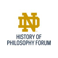 History of Philosophy Forum at Notre Dame (@histphilnd) 's Twitter Profile Photo History of Philosophy Forum at Notre Dame (@histphilnd) 's Twitter Profile Photo