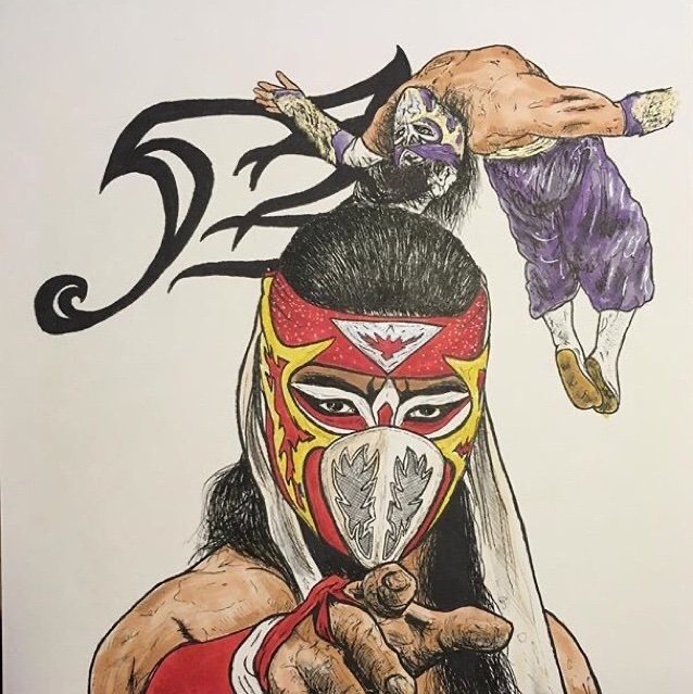Puroresu X Kakutogi | Freestyle & Folkstyle Wrestling - Avi artwork created by @BrainMelter_(IG)
