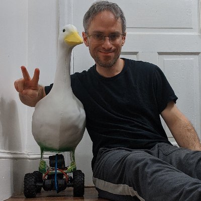 I'm Ryan, I made a remotely controlled Goose that honks at people! HONK!