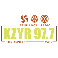 KZYR, The Zephyr broadcasts at 97.7fm in Vail CO. Also streaming live on https://t.co/vA4UwU6TdP. We are True Local Radio.