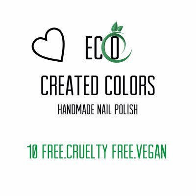 Custom Handmade Nail Polish 10 free. Cruelty Free. Vegan 🌱 10 FREE IS BETTER FOR YOU AND ME!