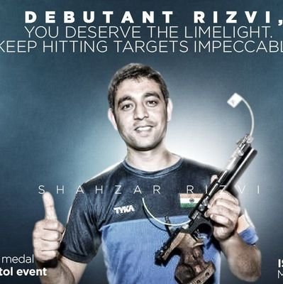 RizviShahzar's profile picture. Professional Shooter | 10m Air Pistol | Former World No .1 Former World Record holder | Proud Indian 🇮🇳🥇