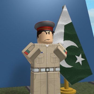 I am the Admiral of the Pakistani army in roblox.
We only take the most strong and prestige people for our Army.
Come and try out some time.