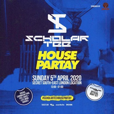 STHousePartay's profile picture. Party brand like no other. Join us for @ScholarTee’s birthday day party alongside a heavyweight line up playing House, Funky & Dance Music + other bits/bobs 💃
