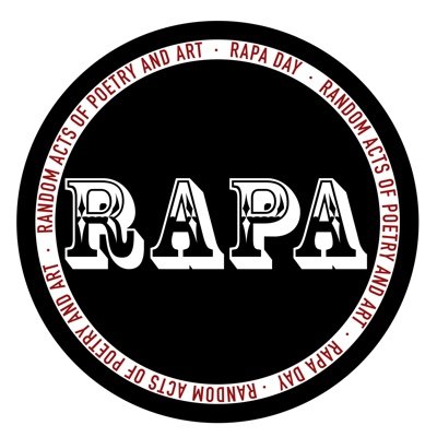 Random Acts of Poetry & Art Day on Feb. 20th is an international day of inspiration and giving, founded in 2012.  Pay it forward!  Use #RAPADay to share photos.