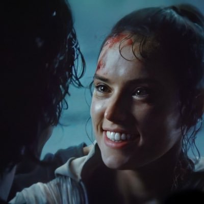 its just rey and ben kissing