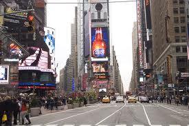 Times Square, the most bustling square of New York, is known for its many Broadway theatres, cinemas and super signs.  Come and check out the greatest City!