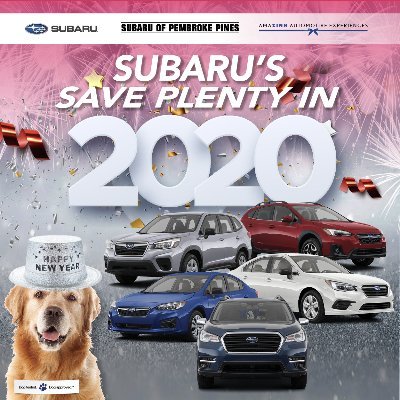 Subaru of Pembroke Pines - Your New and Used Car Subaru Dealer for South Florida, Miami, and Pembroke Pines. Stay connected for Specials, Promos, and Events.