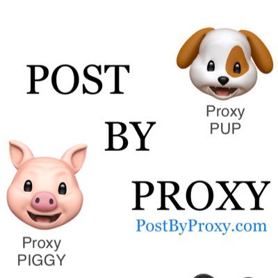 New @MessageWhatever service; PREMISE: Many people have lots to share but they can’t/won’t “as themself” *Feel free to use/share *with attribution: @PostByProxy