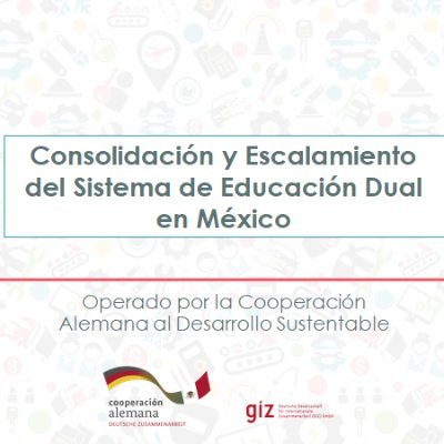 Programa para el Escalamiento de la #EducaciónDual operado por la Cooperación Técnica Alemana (GIZ) @GIZMexico @giz_gmbh