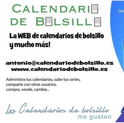 La web de calendarios de bolsillo.