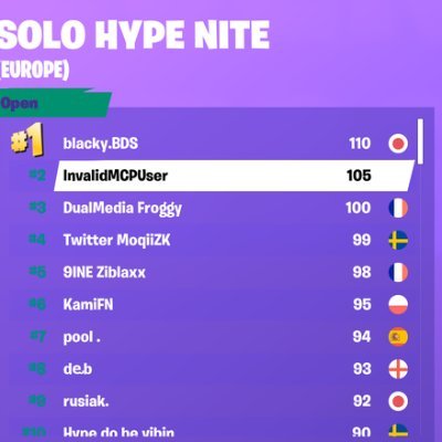 invalidmcpuser's profile picture. 