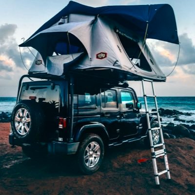 Jeep Camper Rentals Equipped With Tepui Tents On The Island Of Maui 🌊🥭🍍🚙⛺️🏝