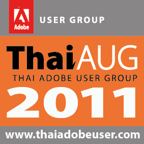 Thai Adobe User Group (TAUG) community for Thai user. We have a monthly meeting and presentation about Printing, Cross-Media Publishing.