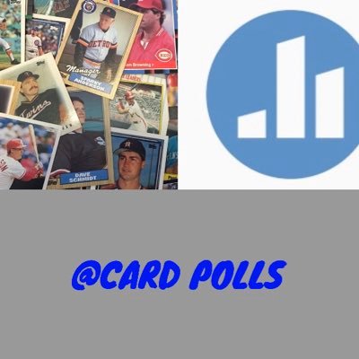 Daily polls about baseball cards, and other topics in the trading card hobby.