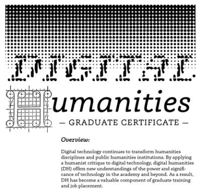 DH @UF; interdisciplinary graduate certificate; digital humanities