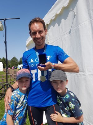 I'm a Team GB Triathlete (Age Group working on Elite) from Sussex, run my own IT company and most importantly father to two amazing boys