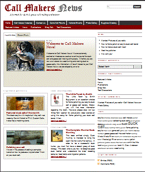 callmakersnews's profile picture. We are an online journal for duck call and goose call making enthusiasts. This site has tutorials, photo's, suppliers directory and more. http://t.co/8ccK5TCmoV