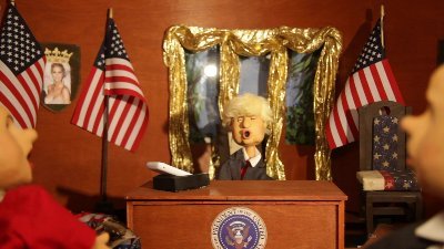 executivetime3's profile picture. Political satire video series with puppets of Sarah Huckabee-Sanders, Mike Pence, Mick Mulvaney, Donald Trump and Vladimir Putin.
https://t.co/eauHD1Cv4s