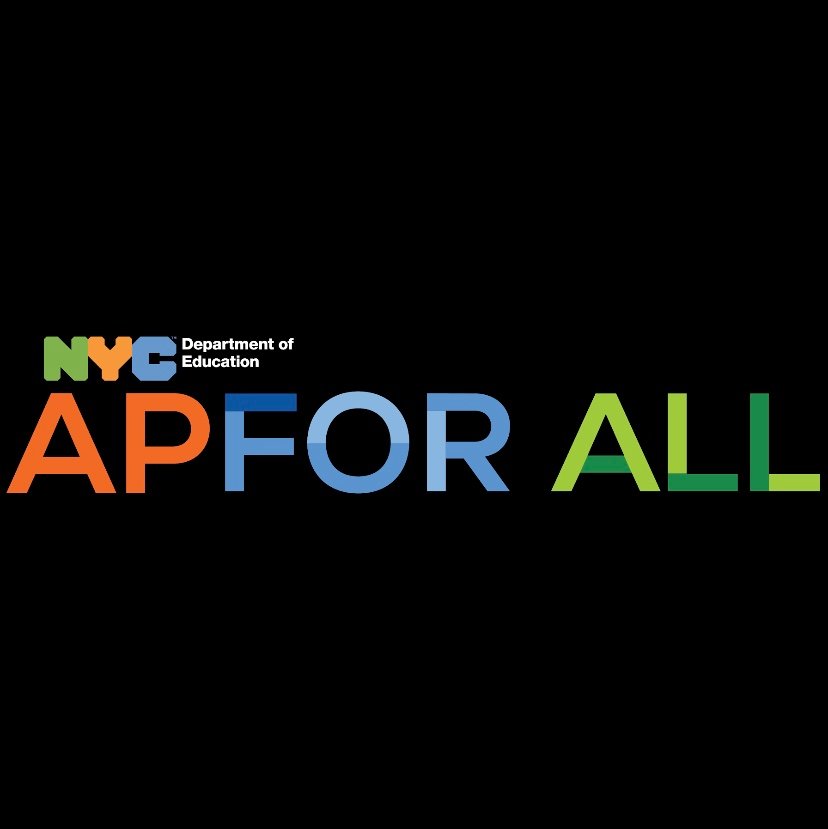 @NYCSchools initiative from @OEANYC providing all NYC public high school students access to at least five Advanced Placement classes by 2021.