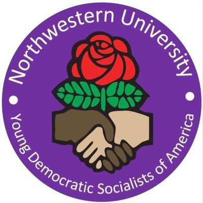 Northwestern University Young Democratic Socialists of America insta: ydsa_nu.