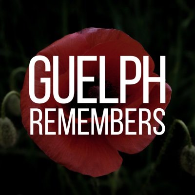 GuelphRemembers's profile picture. Guelph, On📍Remembering those who fought for us ❤️ Making Remembrance Day accessible to all 🙏🏼 #GuelphRemembers