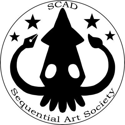 🦑 SCAD Sequential Art Society’s twitter! 🦑 Stay updated on announcements/meeting topics easily. Every Sunday (starting fall) 12-2:30pm EST at our Zoom link