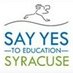Say Yes to Education (@SayYesSyracuse) Twitter profile photo