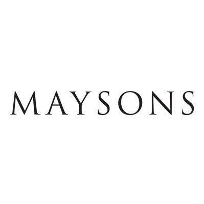 Maysons in Hitchin, Peterborough & Stevenage. An independent with heart. Est '94, unisex designer clothing with knowledge & customer service :)