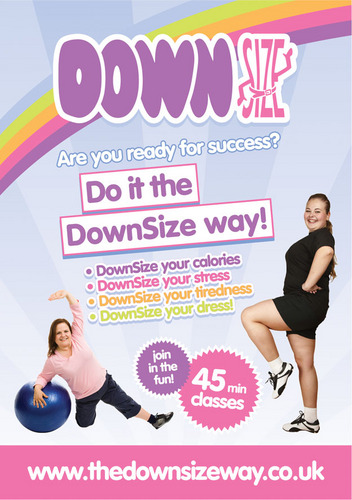 DownSize is a women's health and weight loss plan
DownSize classes give un-fit non-gym goers a chance to exercise in a fun and comfortable enviroment.