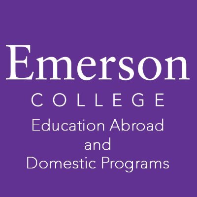 Emerson's Education Abroad & Domestic Programs offers programs of study in Los Angeles, the Netherlands and Global Pathways in over 15 countries! 🏰 🌴 🌎