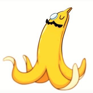 Nothing to see here. Just a Banana with a mustache.