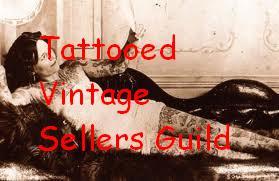 TattooedVintage's profile picture. We're a group of vintage sellers on Etsy who happen to be tattooed.