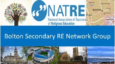 Welcome to the NATRE Bolton Secondary group page. This is a page to support RE teachers in the local area to be used to network and share ideas.