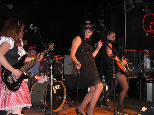 FoCoTramps's profile picture. We are an almost all female tribute band to the Cramps.