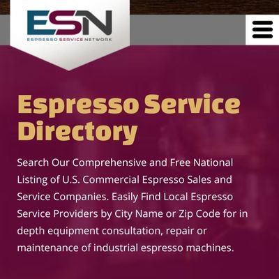 esnproviders's profile picture. The first on-line community U.S. commercial #espresso service providers. Working to improve and strengthen commercial espresso service.