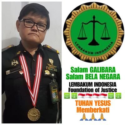 Direktur Hubungan Kemasyarakatan
Pimpinan Pusat
Yayasan Lembaga Hukum Indonesia
(Lembakum Indonesia)
