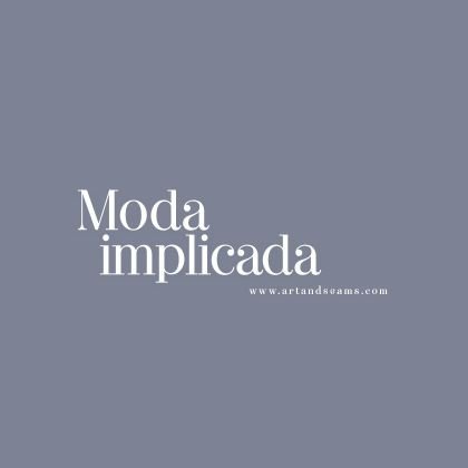 moda implicada
Moda amb valors