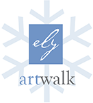 The Ely ArtWalk is an annual art show that transforms Ely Minnesota's downtown into an arts district, featuring the work of more than 140 local visual artists.