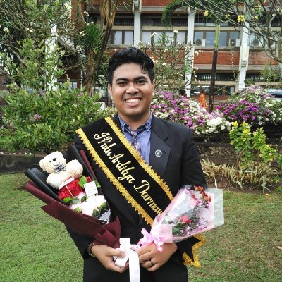 Putu_Arditya's profile picture. [Games 🎮| Traveling 🗺️| Web Developer 💻| Anime 🇯🇵]
🎓 Fakultas Teknik, Jurusan Teknologi Informasi, Universitas Udayana