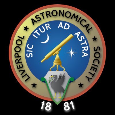 Liverpool Astronomical Society, founded in 1881.
Our motto is Sic Itur Ad Astra which translates as Thus The Way To The Stars