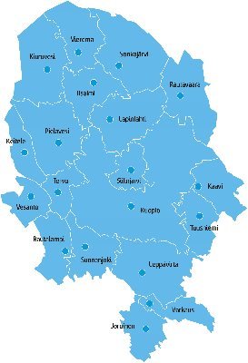 Pohjois-Savon sairaanhoitopiirin HYTE-tiimi. Pohjois-Savon kuntien hyvinvoinnin edistämisen tukeminen.