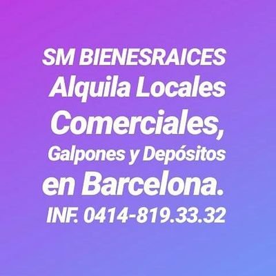 Venta y Alquiler de Locales Comerciales, Galpones y Depósitos..