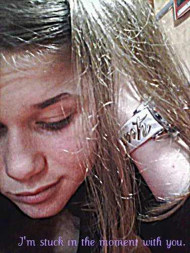 There's gonna be a time when peaple tell you that you can't live your dream. . . This is what i tell them: NEVER SAY NEVER!