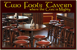 Two Fools Tavern is an unrelenting dream finally realized by folks who had a desire to bring a Irish pub and eating establishment to Albuquerque, New Mexico.