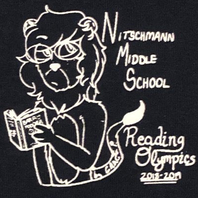 Reading Olympics team from Nitschmann Middle School consisting of students who share a love of reading and prepare all year for a competition each Spring.