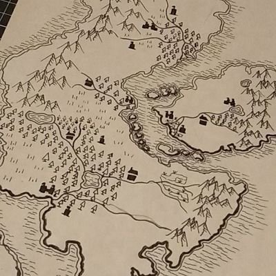 Just A guy who is into world-building, Fantasy Cartography and Conlanging. Join me as I draw a map every single day for the next year.